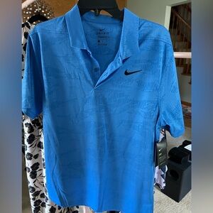 Nike Blue Performance Polo Golf Shirt